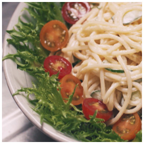 あっさりパスタサラダ